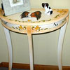 Hand Painted Papillon Table